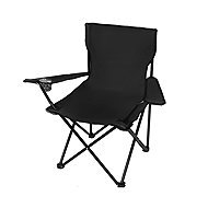 Trizand 23673 Folding fishing chair, 100 kg, black - Fishing Chair
