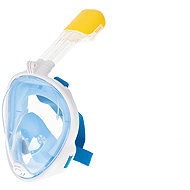KIK Celoobličejová šnorchlovací maska modrá S/M - Snorkel Mask