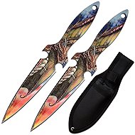 Perfect Point Dragon Kunai Throwing Knife Set, 2 Pcs - Throwing Knife