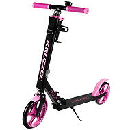 Kruzzel 25628 Folding scooter Spidoo, black and pink - Children's Scooter