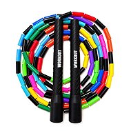 WORKOUT Korálkové švihadlo - nastavitelné, barevné - Skipping Rope