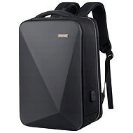 Verk 14687 Travel laptop backpack with lock 42 × 30 × 14 cm, black - Backpack