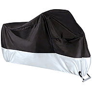 Verk 10174 Ochranná plachta na kolo, 215 × 130 cm, vel. XL, černo-šedá - Bike Cover