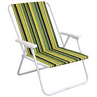 Verk 14639 Rybářské skládací křeslo, nosnost 100 kg, žluto-zelené - Fishing Chair
