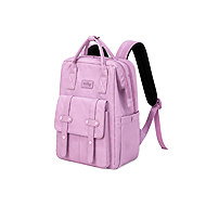 Verk 27816 Urban backpack with pockets 41 × 28 × 21 cm, purple - Backpack
