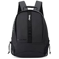 Jeep Delsey Backpack JS011B 274560000, Black - Laptop Backpack