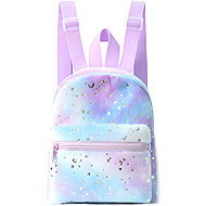 Javoli Semi-Suede Preschool Backpack, Rainbow - Small Backpack
