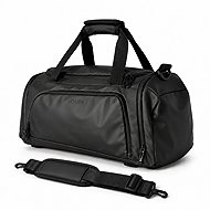 Solier 2-in-1 Travel Bag and Backpack, Black - Travel Bag