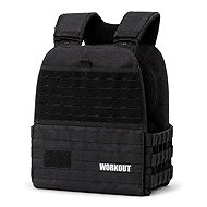 WORKOUT 5kg tactical weight plate vest - black - Weighted Vest