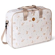 Saro Baby Bunnies Fabric Suitcase - Travel Bag