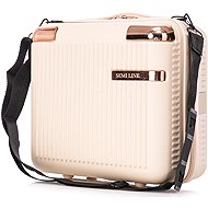 Semi Line T5665 Ecru Cosmetic Bag - Makeup Case