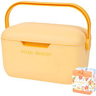 Excellent Portable Cool Box, Pastel Yellow - Cooler Box