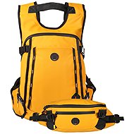 BERTOO Tonale batoh a ledvinka, žluté - Backpack