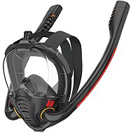 RETOO Full-Face Snorkelling and Diving Mask SR256, Black - Snorkel Mask