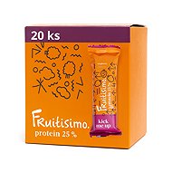 Fruitisimo Kick Me Up Protein 25% Raspberry 20 pieces - Protein Bar