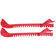 ACRA Chrániče bruslí plastové, červené - Skate Guard