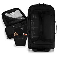 Satch Cestovní taška na kolečkách Satch Quest - Jet Black - Suitcase