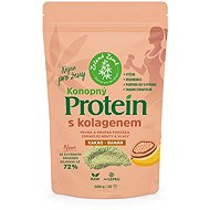 Green Earth, Hemp protein EXTRA with collagen 500 g - Protein