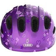 ABUS Smiley 2.0 Purple Star - Bike Helmet