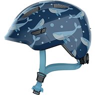 ABUS Smiley 3.0 blue whale - Bike Helmet