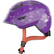 ABUS Smiley 3.0 Purple Star S - Kerékpáros sisak