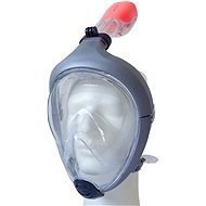 Celoobličejová potápěčská maska senior, šedá - Snorkel Mask