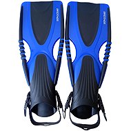 ACRA Delta Adjustable Fins with Strap 36/40 Blue - Fins