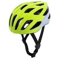 OXFORD bike helmet RAVEN ROAD, (yellow fluo/white, size L) - Bike Helmet