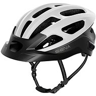 SENA Bike Helmet with Headset R1 EVO, Matt White - Bike Helmet