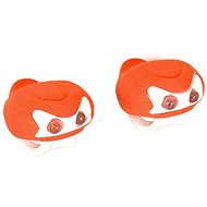 OXFORD BRIGHT EYE SILICON BIRDIE bike light set, (orange/white) - Bike Light