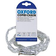 OXFORD chain lock COMBI CHAIN, (clear sheath, length 0,9 m) - Bike Lock