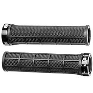 OXFORD LOCK-ON grips with screw-on sleeves and smaller grip thickness, (black, length 130 mm, 1 pair - Bicycle Grips