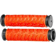 OXFORD MTB grips, (red/black, 2-component, length 127 mm, 1 pair) - Bicycle Grips