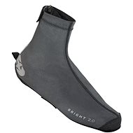 OXFORD waterproof covers over cycling shoes and trainers BRIGHT SHOES 2.0, (black reflective, size S - Spike Covers