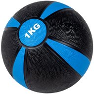 ACRA Medicinbal 1 kg - blue / black - Medicine Ball
