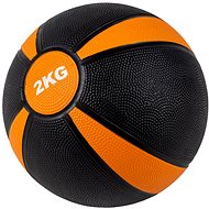 ACRA Medicinbal 2 kg - orange / black - Medicine Ball