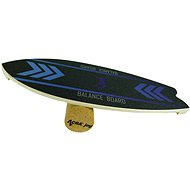ACRA Indoorboard Wave balance board, black and blue - Balance Board