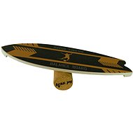 ACRA Indoorboard Wave balance board, black and yellow - Balance Board