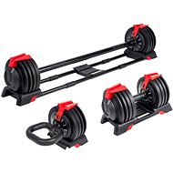 ACRA adjustable dumbbell set 24 kg, 3in1 - Dumbell Set