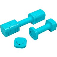 Acra Adjustable dumbbell LADY 0,9 - 2,26 kg, set 2 pcs in pack, total 4,66 kg - Dumbell