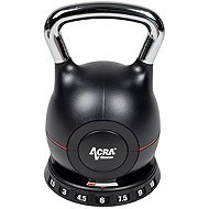 Acra Kettlebell new generation 7in1 - adjustable, 1,5-10 kg - Kettlebell