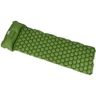 Acra Inflatable car mattress 190 × 58 × 5 cm green with cushion - Camping Mat