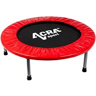 ACRA Trampoline, for indoor and outdoor use 80 cm red - Fitness Trampoline