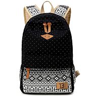 TopBags Canvas Pattern Černý 17 l - Batoh
