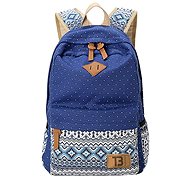 TopBags Canvas Paterrn Modrý 16 l - Batoh