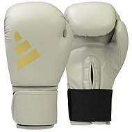 Adidas Boxing Gloves Speed 50 - white / gold - Boxing Gloves