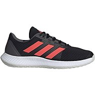 Adidas FORCEBOUNCE M Black/Orange, size EU 48/297mm - Tennis Shoes
