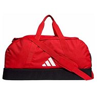 Adidas Tiro League Duffle Bag with Bottom Compartment, Red, Size L - Sports Bag
