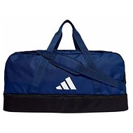 Adidas Tiro League Duffle Bag with Bottom Compartment, Navy Blue, Size L - Sports Bag