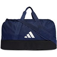 Adidas Tiro League Duffle Bag with Bottom Compartment, Navy Blue, Size M - Sports Bag